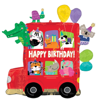 Supershape Party Bus Birthday